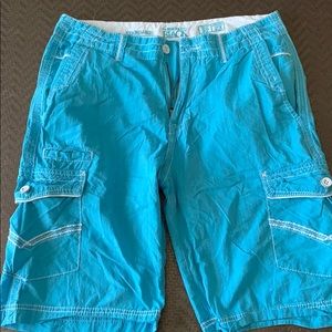 Buckle Black cargo shorts